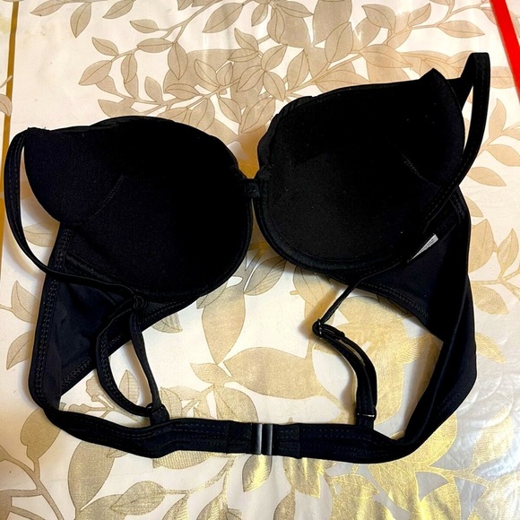 SHE Two Pieces  Swimsuit underwire  padded Size 42/38EU(top/bottom)color Black. - Picture 4 of 9